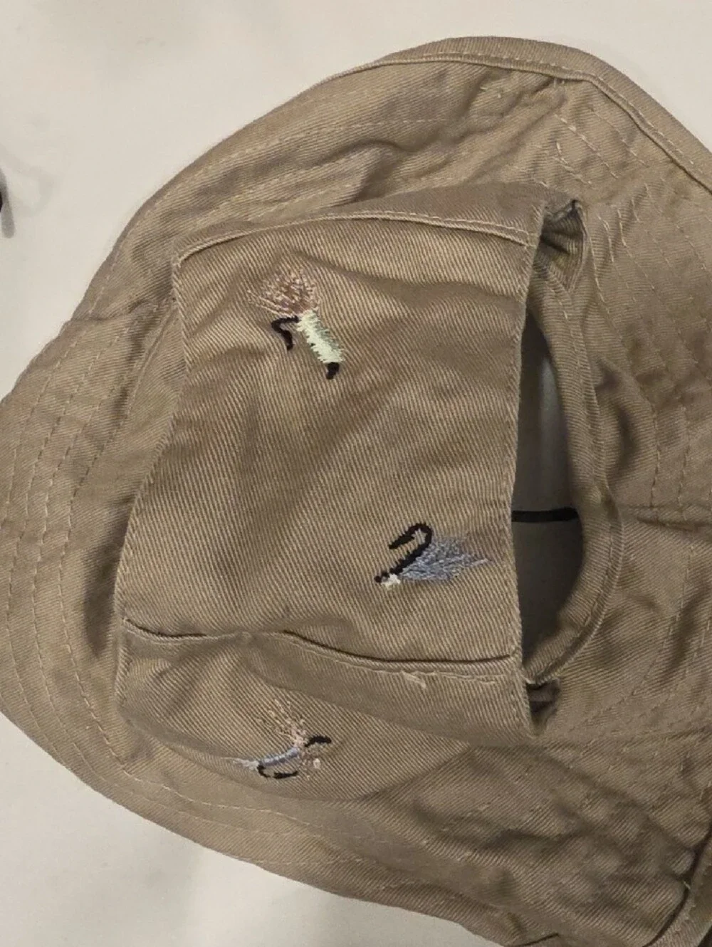 Dog Utility Vest and Bucket Hat Set in Khaki